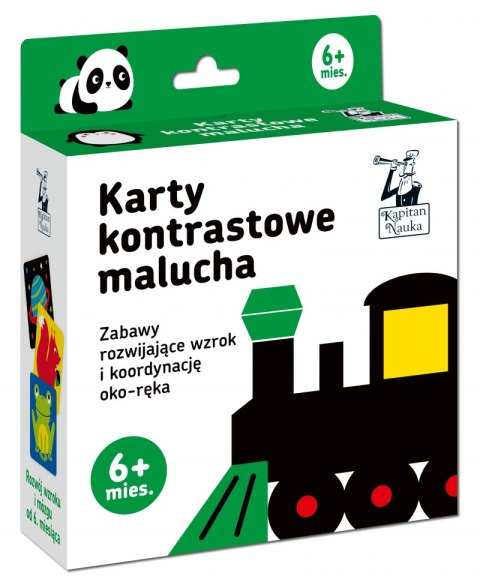 Karty kontrastowe malucha. (6+ mies.). Kapitan Nauka Karty kontrastowe malucha. (6+ mies.). Kapitan Nauka