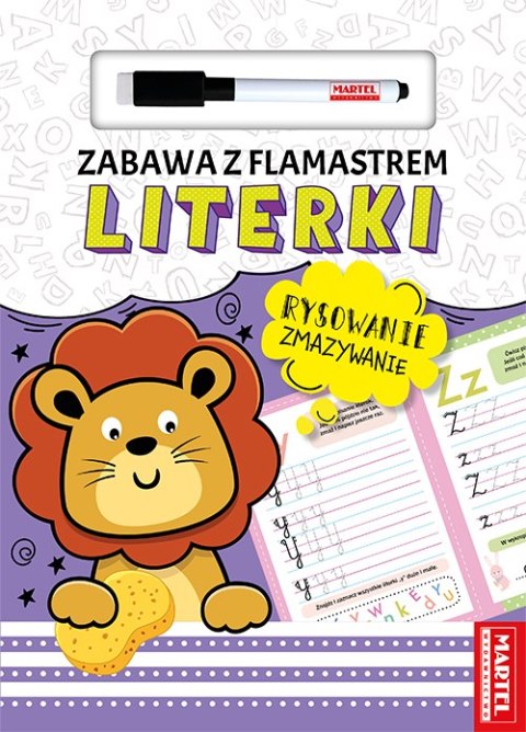 Literki. Zabawa z flamastrem Literki. Zabawa z flamastrem