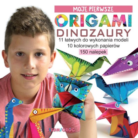Moje pierwsze origami. Dinozaury wyd. 2022 Moje pierwsze origami. Dinozaury wyd. 2022