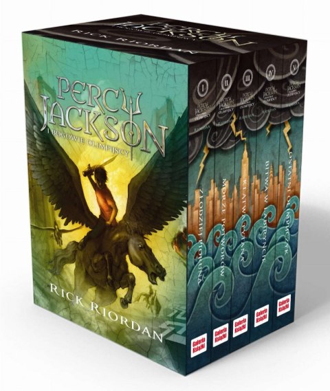 Pakiet Percy Jackson i bogowie olimpijscy. Tomy 1-5 Pakiet Percy Jackson i bogowie olimpijscy. Tomy 1-5