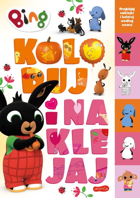 Bing. Koloruj i naklejaj 2 Bing. Koloruj i naklejaj 2