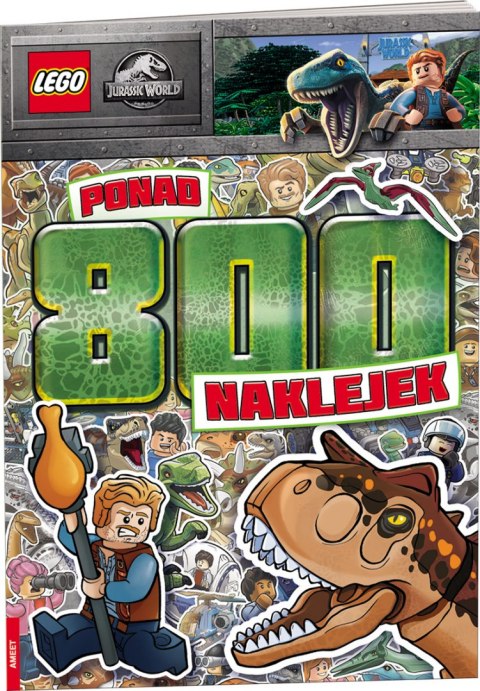 Lego Jurassic World Ponad 800 naklejek LTSY-6202 Lego Jurassic World Ponad 800 naklejek LTSY-6202