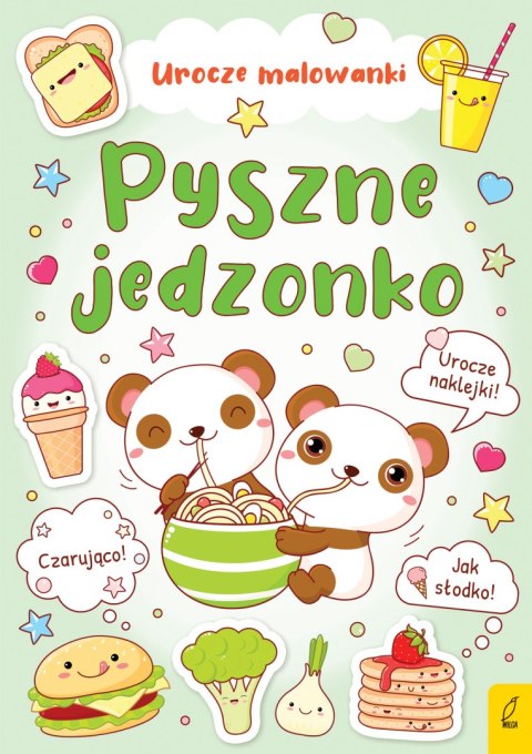 Pyszne jedzonko. Urocze malowanki Pyszne jedzonko. Urocze malowanki