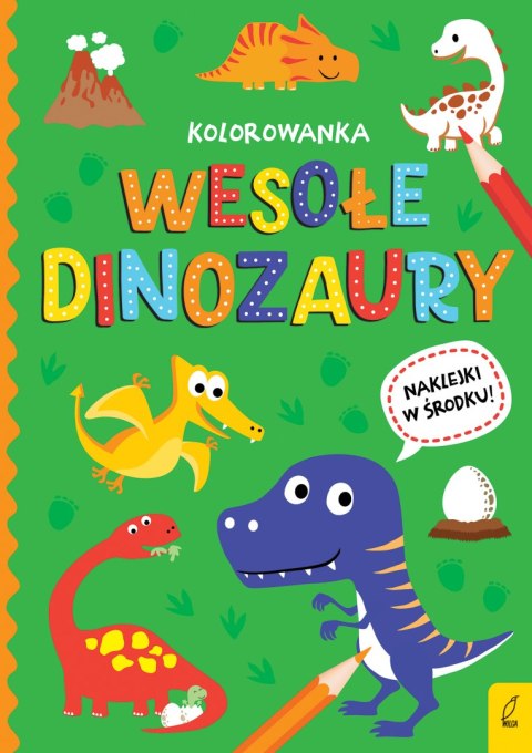 Wesołe dinozaury. Wszystko o dinozaurach Wesołe dinozaury. Wszystko o dinozaurach