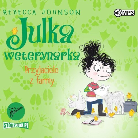 CD MP3 Przyjaciele z farmy. Julka mała weterynarka. Tom 3 CD MP3 Przyjaciele z farmy. Julka mała weterynarka. Tom 3