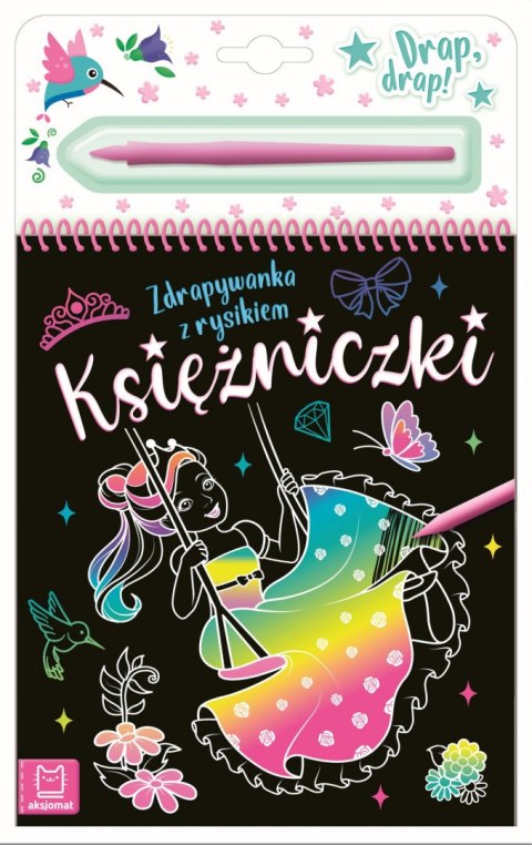 Księżniczki. Zdrapywanka z rysikiem Księżniczki. Zdrapywanka z rysikiem