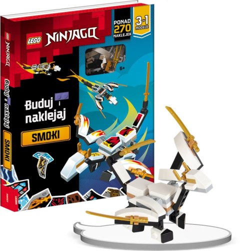 Lego Ninjago Buduj i naklejaj Smoki BSP-6701 Lego Ninjago Buduj i naklejaj Smoki BSP-6701