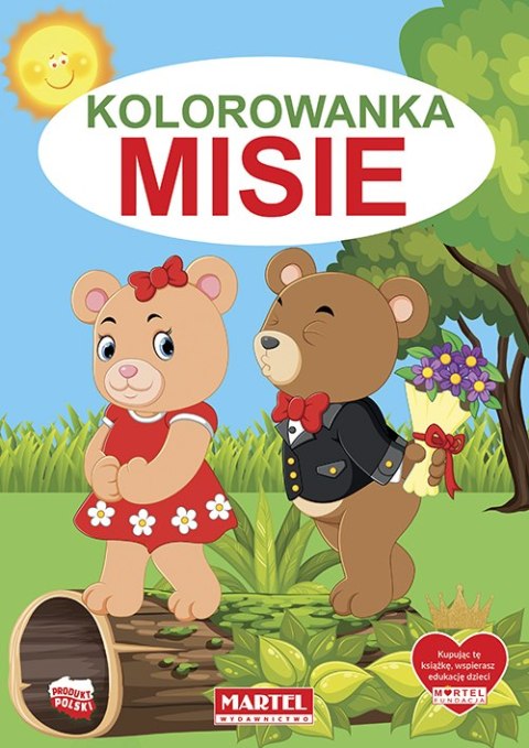 Misie. Kolorowanka Misie. Kolorowanka