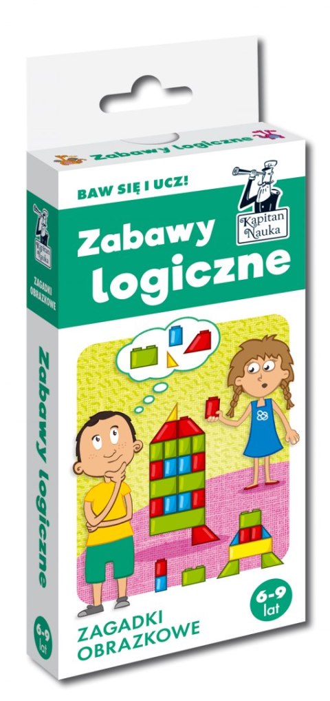 Zabawy logiczne. Zagadki obrazkowe. Kapitan Nauka wyd. 4 Zabawy logiczne. Zagadki obrazkowe. Kapitan Nauka wyd. 4