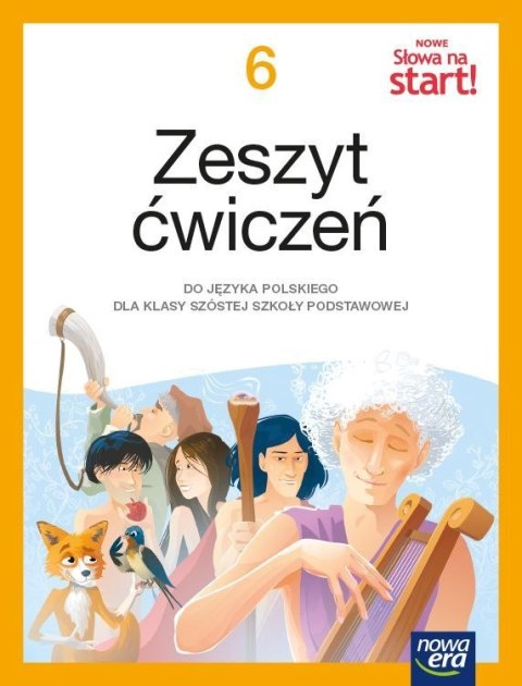 Język polski Nowe Słowa na start! zeszyt ćwiczeń dla klasy 6 szkoły podstawowej 62925 Język polski Nowe Słowa na start! zeszyt ćwiczeń dla klasy 6 szkoły podstawowej 62925