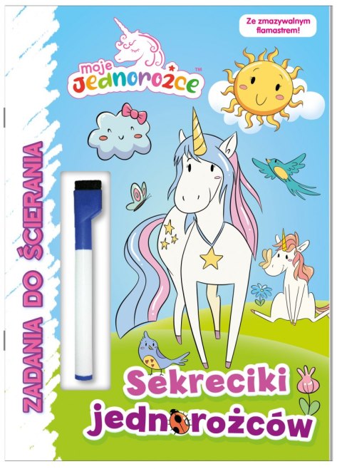 Sekreciki jednorożców. Moje Jednorożce. Zadania do ścierania Sekreciki jednorożców. Moje Jednorożce. Zadania do ścierania