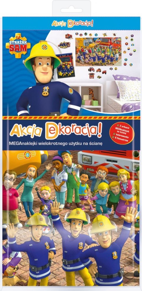 Strażak Sam. Akcja Dekoracja Strażak Sam. Akcja Dekoracja