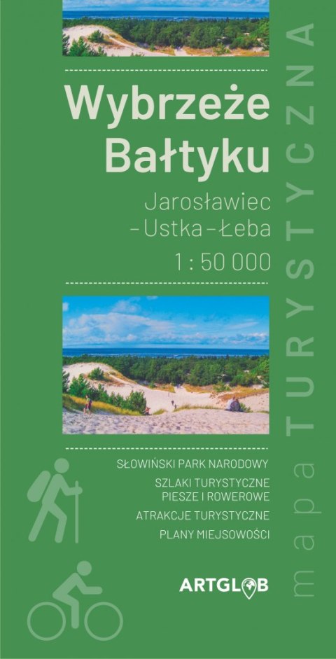 Wybrzeże Bałtyku Jarosławiec - Ustka - Łeba 1:50 000 Wybrzeże Bałtyku Jarosławiec - Ustka - Łeba 1:50 000