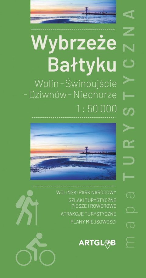 Wybrzeże Bałtyku Wolin - Świnoujście - Dziwnów - Niechorze 1:50 000 Wybrzeże Bałtyku Wolin - Świnoujście - Dziwnów - Niechorze 1:50 000