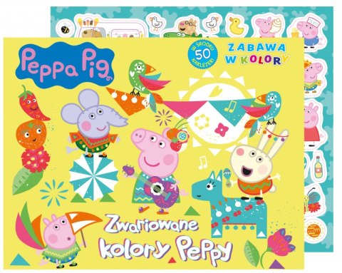 Zwariowane kolory Peppy. Zabawa w kolory. Świnka Peppa Zwariowane kolory Peppy. Zabawa w kolory. Świnka Peppa