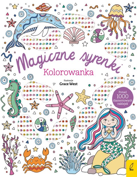 Magiczne syrenki. Wypukłe naklejki Magiczne syrenki. Wypukłe naklejki