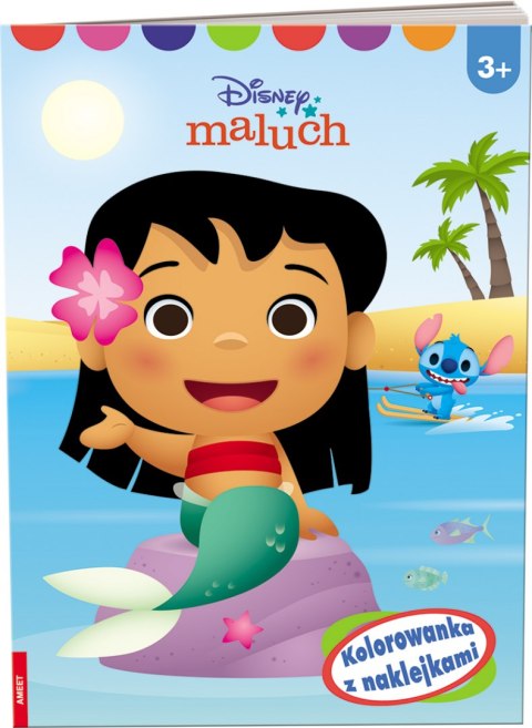 Disney maluch Kolorowanka z naklejkami NA-9206 Disney maluch Kolorowanka z naklejkami NA-9206