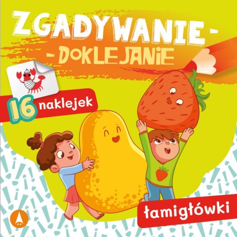 Łamigłówki. Zgadywanie-doklejanie Łamigłówki. Zgadywanie-doklejanie