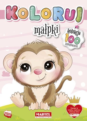 Małpki. Koloruj Małpki. Koloruj