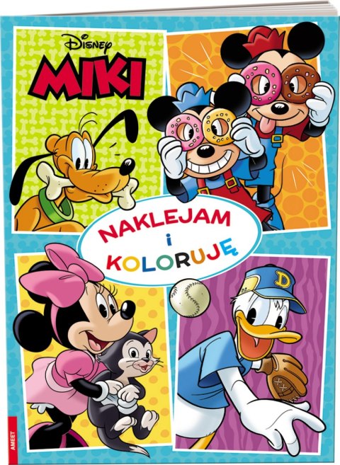 Miki Naklejam i koloruję NAK-9111 Miki Naklejam i koloruję NAK-9111