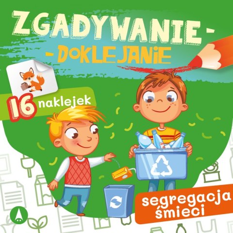 Segregacja śmieci. Zgadywanie-doklejanie Segregacja śmieci. Zgadywanie-doklejanie
