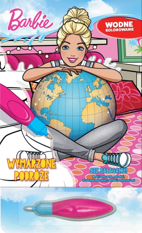 Wymarzone podróże. Barbie. Wodne kolorowanie Wymarzone podróże. Barbie. Wodne kolorowanie