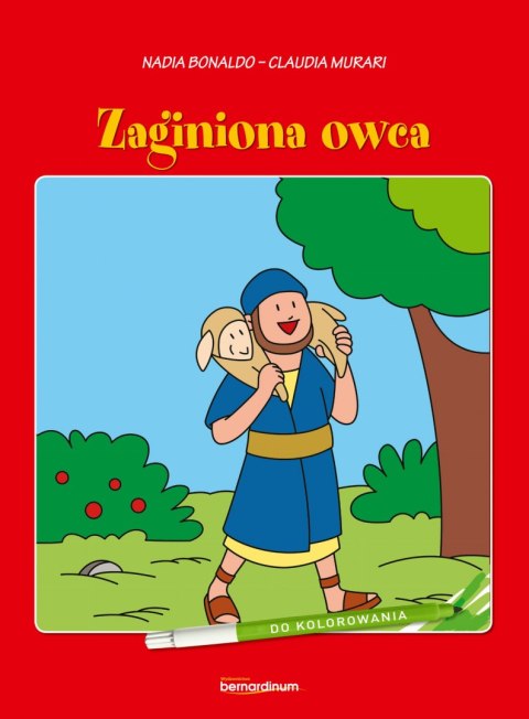 Zaginiona owca. Kolorowanka Zaginiona owca. Kolorowanka