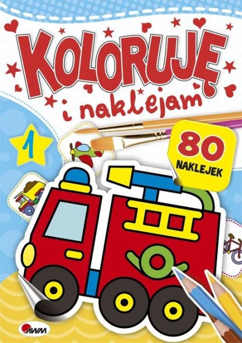 Koloruję i naklejam 1 Koloruję i naklejam 1
