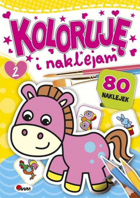 Koloruję i naklejam 2 Koloruję i naklejam 2