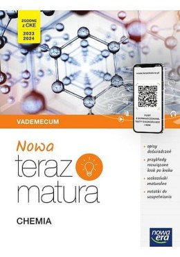 Nowa Teraz matura 2023 Chemia Vademecum z cyfrowym wspomaganiem nauki poziom rozszerzony