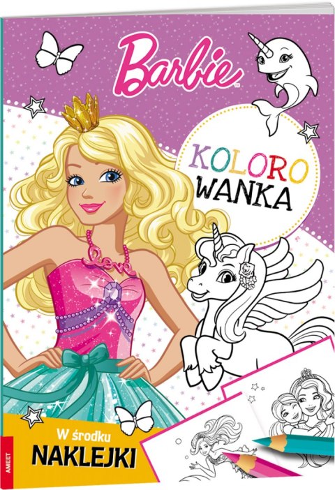 Barbie dreamtopia Kolorowanka KOLX-1401 Barbie dreamtopia Kolorowanka KOLX-1401