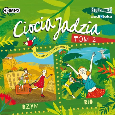 CD MP3 Rzym. Rio. Ciocia Jadzia. Tom 2 CD MP3 Rzym. Rio. Ciocia Jadzia. Tom 2