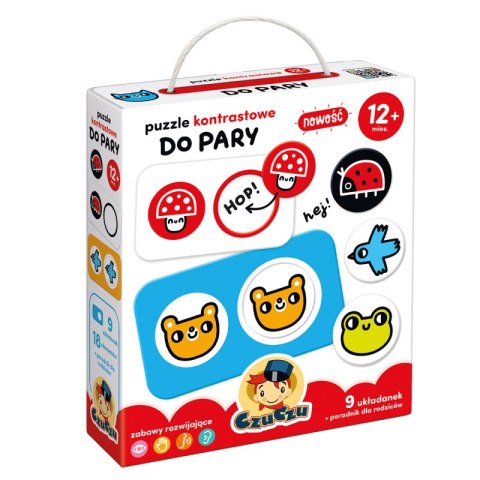 Puzzle kontrastowe Do pary CzuCzu Puzzle kontrastowe Do pary CzuCzu
