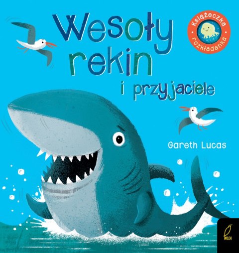 Wesoły rekin i przyjaciele książka rozkładanka Wesoły rekin i przyjaciele książka rozkładanka