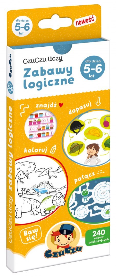 Zabawy logiczne 5-6 lat CzuCzu Zabawy logiczne 5-6 lat CzuCzu