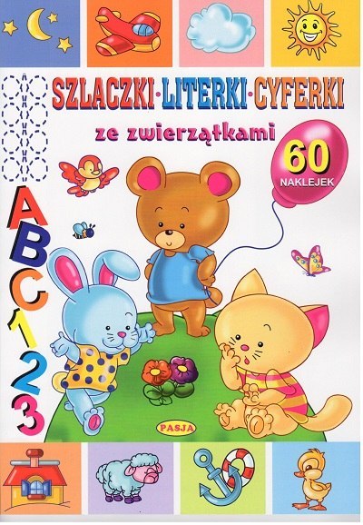 Szlaczki, literki, cyferki ze zwierzątkami Szlaczki, literki, cyferki ze zwierzątkami