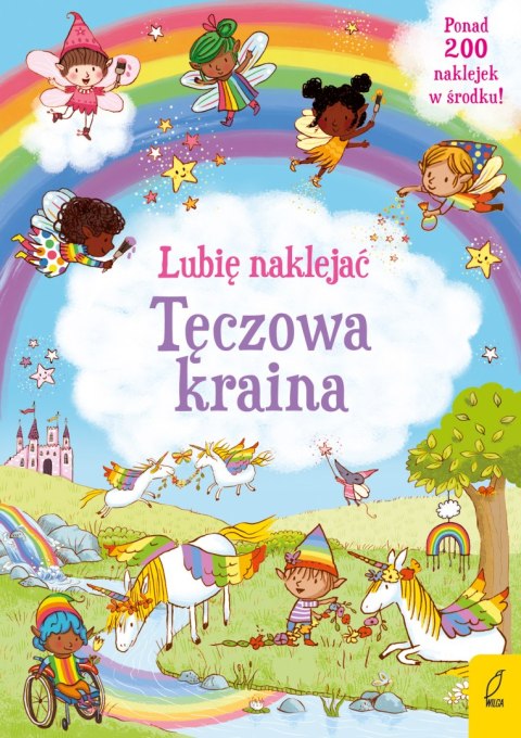 Tęczowa kraina. Lubię naklejać Tęczowa kraina. Lubię naklejać
