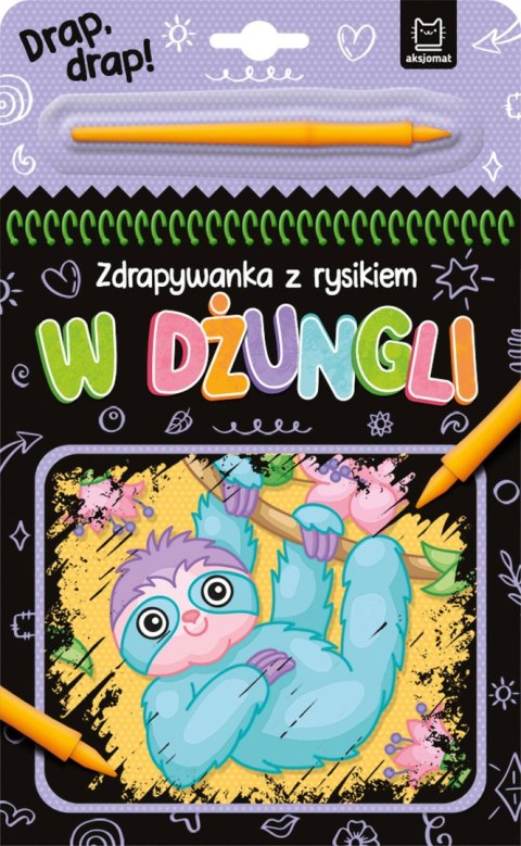 W dżungli. Zdrapywanka z rysikiem W dżungli. Zdrapywanka z rysikiem