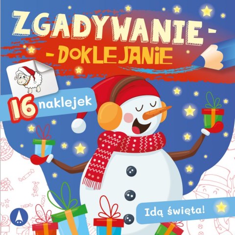 Idą święta. Zgadywanie-doklejanie Idą święta. Zgadywanie-doklejanie