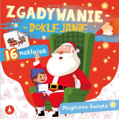 Magiczne święta. Zgadywanie-doklejanie Magiczne święta. Zgadywanie-doklejanie