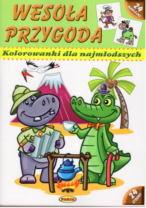 Wesoła przygoda kolorowanki dla najmłodszych wyd. 2 Wesoła przygoda kolorowanki dla najmłodszych wyd. 2