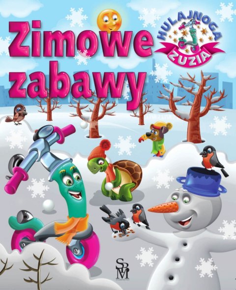 Zimowe zabawy. Hulajnoga Zuzia Zimowe zabawy. Hulajnoga Zuzia
