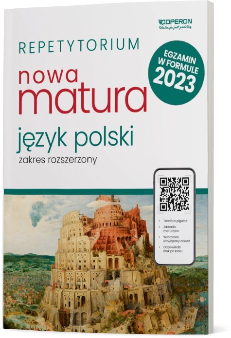 Nowa matura 2023 Język polski repetytorium zakres rozszerzony Nowa matura 2023 Język polski repetytorium zakres rozszerzony