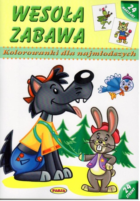 Wesoła zabawa kolorowanki dla najmłodszych wyd. 2 Wesoła zabawa kolorowanki dla najmłodszych wyd. 2