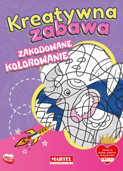 Zakodowane kolorowanie. Kreatywna zabawa Zakodowane kolorowanie. Kreatywna zabawa