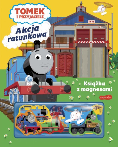 Akcja ratunkowa. Tomek i przyjaciele. Książka z magnesami Akcja ratunkowa. Tomek i przyjaciele. Książka z magnesami