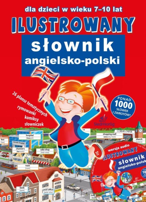 Ilustrowany słownik angielsko-polski + CD wyd. 2022 Ilustrowany słownik angielsko-polski + CD wyd. 2022
