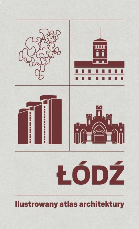Łódź. Ilustrowany atlas architektury Łódź. Ilustrowany atlas architektury
