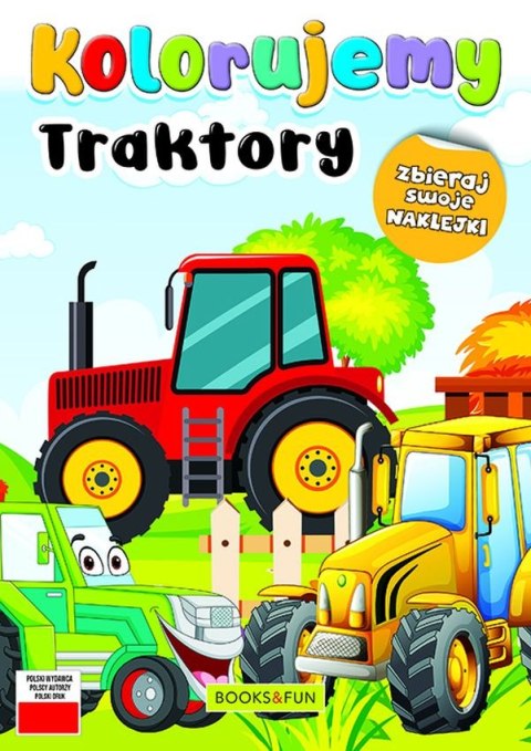 Traktory. Kolorujemy Traktory. Kolorujemy