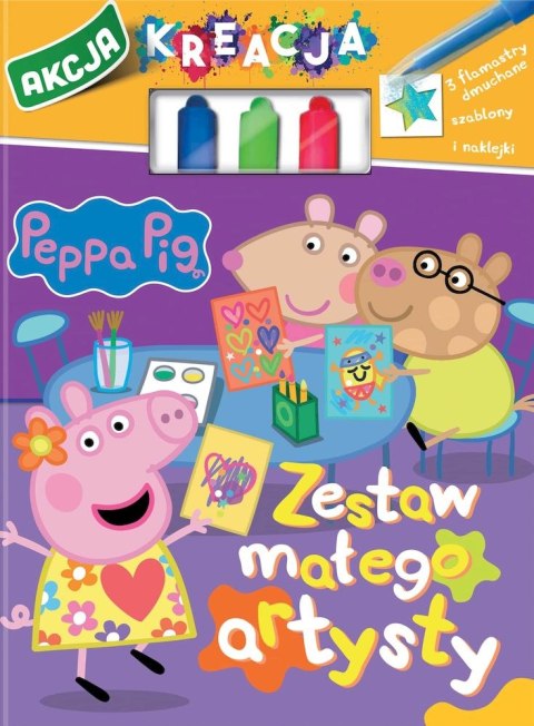 Zestaw małego artysty. Akcja Kreacja. Świnka Peppa Zestaw małego artysty. Akcja Kreacja. Świnka Peppa